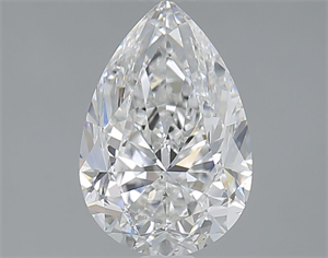 Picture of Natural Diamond 1.51 Carats, Pear with  Cut, E Color, SI1 Clarity and Certified by GIA