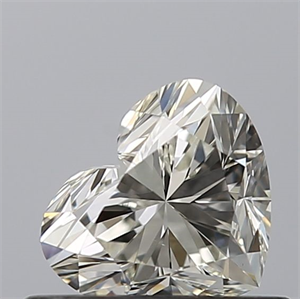 Foto Diamante Natural 0.51 quilates, Corazón , Color I, claridad VVS2 y certificado IGI de