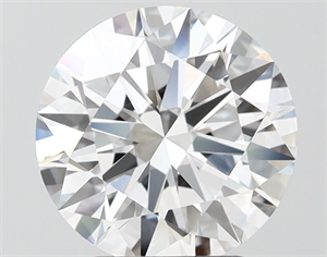 Picture of Lab Grown Diamond 3.16 Carats, Round with Ideal Cut, D Color, VVS1 Clarity and Certified by IGI