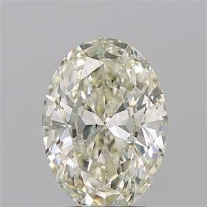 Foto Diamante Natural 2.02 quilates, Ovalado , Color M, claridad SI1 y certificado GIA de