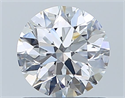 Natural Diamond 0.80 Carats, Round with Excellent Cut, D Color, VVS1 Clarity and Certified by GIA