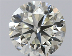 Picture of Natural Diamond 0.50 Carats, Round with Very Good Cut, L Color, VVS1 Clarity and Certified by GIA