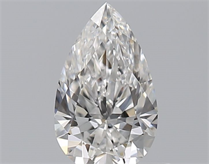 Foto Diamante Natural 0.50 quilates, De pera , Color E, claridad VS1 y certificado GIA de