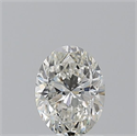 Diamante Natural 1.00 quilates, Ovalado , Color G, claridad SI1 y certificado GIA
