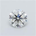Natural Diamond 0.40 Carats, Round with Very Good Cut, J Color, VS1 Clarity and Certified by GIA