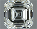 Natural Diamond 1.51 Carats, Asscher with  Cut, K Color, VVS2 Clarity and Certified by IGI