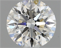Diamante Natural 0.76 quilates, Redondo , Color G, claridad VVS2 y certificado GIA