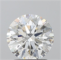 Diamante Natural 1.70 quilates, Redondo , Color G, claridad SI1 y certificado GIA