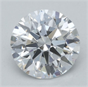 Lab Grown Diamond 1.15 Carats, Round with Ideal Cut, E Color, VVS2 Clarity and Certified by IGI
