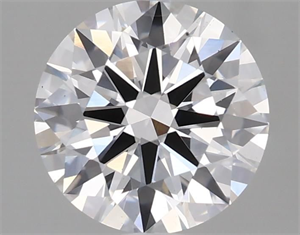 Picture of Lab Grown Diamond 1.90 Carats, Round with Ideal Cut, F Color, VS2 Clarity and Certified by IGI