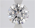Lab Grown Diamond 1.05 Carats, Round with Ideal Cut, H Color, VS1 Clarity and Certified by IGI