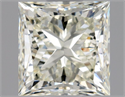 Natural Diamond 1.00 Carats, Princess with  Cut, L Color, VVS1 Clarity and Certified by GIA