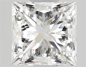 Foto Diamante Natural 0.53 quilates, Princesa , Color F, claridad VVS1 y certificado GIA de