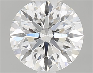 Picture of Natural Diamond 0.45 Carats, Round with Excellent Cut, E Color, VS1 Clarity and Certified by GIA