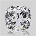Natural Diamond 0.61 Carats, Cushion with  Cut, D Color, VS1 Clarity and Certified by GIA
