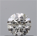 Natural Diamond 0.40 Carats, Round with Excellent Cut, G Color, VVS2 Clarity and Certified by GIA