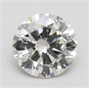 Lab Grown Diamond 2.50 Carats, Round with Excellent Cut, I Color, VS2 Clarity and Certified by IGI
