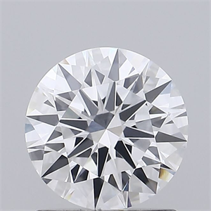 Picture of Lab Grown Diamond 1.13 Carats, Round with Ideal Cut, D Color, VVS2 Clarity and Certified by IGI