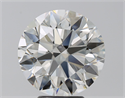 Natural Diamond 5.00 Carats, Round with Excellent Cut, I Color, VVS2 Clarity and Certified by GIA