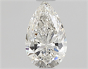Diamante Natural 0.50 quilates, De pera , Color G, claridad VVS2 y certificado GIA