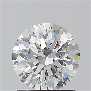 Picture of Natural Diamond 1.20 Carats, Round with Excellent Cut, F Color, VVS2 Clarity and Certified by GIA