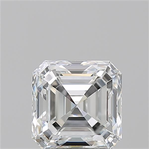 Foto Diamante Natural 1.50 quilates, Asscher , Color G, claridad VS1 y certificado GIA de