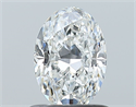Diamante Natural 0.81 quilates, Ovalado , Color F, claridad VS2 y certificado GIA