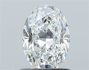 Foto Diamante Natural 0.81 quilates, Ovalado , Color F, claridad VS2 y certificado GIA de