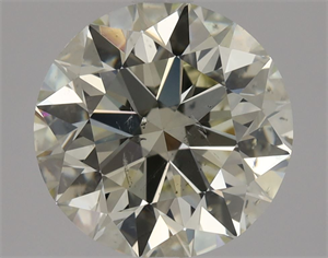 Foto Diamante Natural 1.70 quilates, Redondo , Color M, claridad SI2 y certificado HRD de