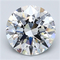 Diamante Natural 2.72 quilates, Redondo , Color E, claridad VS2 y certificado GIA