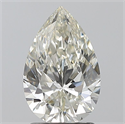 Diamante Natural 1.70 quilates, De pera , Color J, claridad VS1 y certificado GIA