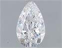Diamante Natural 0.43 quilates, De pera , Color D, claridad VS1 y certificado GIA
