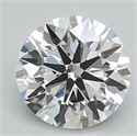 Lab Grown Diamond 1.00 Carats, Round with Ideal Cut, D Color, VS1 Clarity and Certified by IGI