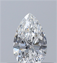 Diamante Natural 0.30 quilates, De pera , Color E, claridad VS2 y certificado GIA