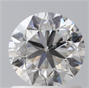 Natural Diamond 0.91 Carats, Round with Very Good Cut, H Color, SI2 Clarity and Certified by GIA