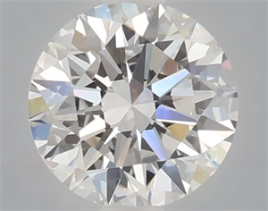 Picture of Lab Grown Diamond 1.09 Carats, Round with Excellent Cut, D Color, VVS2 Clarity and Certified by IGI