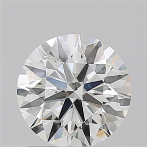 Picture of Natural Diamond 0.90 Carats, Round with Excellent Cut, I Color, SI1 Clarity and Certified by GIA