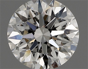 Picture of Natural Diamond 0.73 Carats, Round with Excellent Cut, D Color, VVS1 Clarity and Certified by IGI