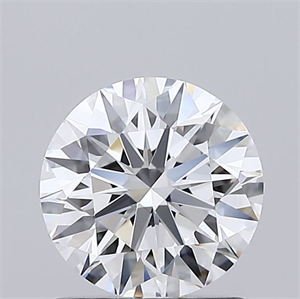 Picture of Lab Grown Diamond 1.05 Carats, Round with Ideal Cut, D Color, VVS1 Clarity and Certified by IGI