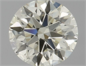 Diamante Natural 0.45 quilates, Redondo , Color L, claridad VVS2 y certificado IGI