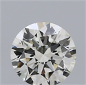 Diamante Natural 0.41 quilates, Redondo , Color I, claridad IF y certificado IGI