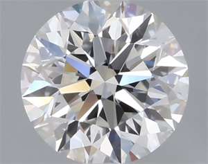 Picture of Natural Diamond 0.70 Carats, Round with Excellent Cut, F Color, VVS1 Clarity and Certified by GIA