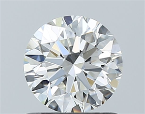 Picture of Natural Diamond 0.84 Carats, Round with Excellent Cut, G Color, VS2 Clarity and Certified by GIA