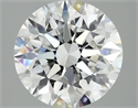 Lab Grown Diamond 3.10 Carats, Round with Excellent Cut, E Color, VS1 Clarity and Certified by IGI