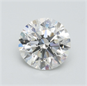 Del inventario de diamantes de laboratorio, 4.00 quilates, Redondo , Color H, claridad VVS2 y certificado IGI