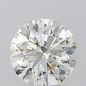Foto Diamante Natural 1.40 quilates, Redondo , Color H, claridad SI1 y certificado HRD de