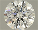 Diamante Natural 0.51 quilates, Redondo , Color H, claridad IF y certificado GIA