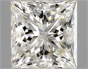 Natural Diamond 1.20 Carats, Princess with  Cut, K Color, VS1 Clarity and Certified by GIA