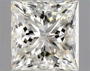 Picture of Natural Diamond 1.20 Carats, Princess with  Cut, K Color, VS1 Clarity and Certified by GIA