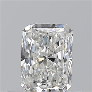 Picture of Natural Diamond 0.50 Carats, Radiant with  Cut, G Color, IF Clarity and Certified by GIA